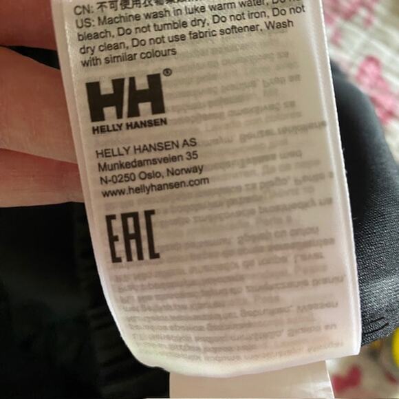 Helly-Hansen Waterproof Windproof Rain Pants Pull-On Adjustable Waist Women's L - Picture 10 of 12